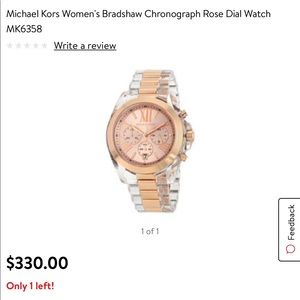 Michael kors authentic watch